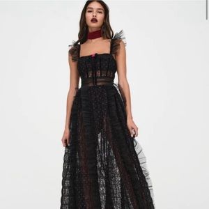 NWT For Love and Lemons Janelle maxi festival dress
